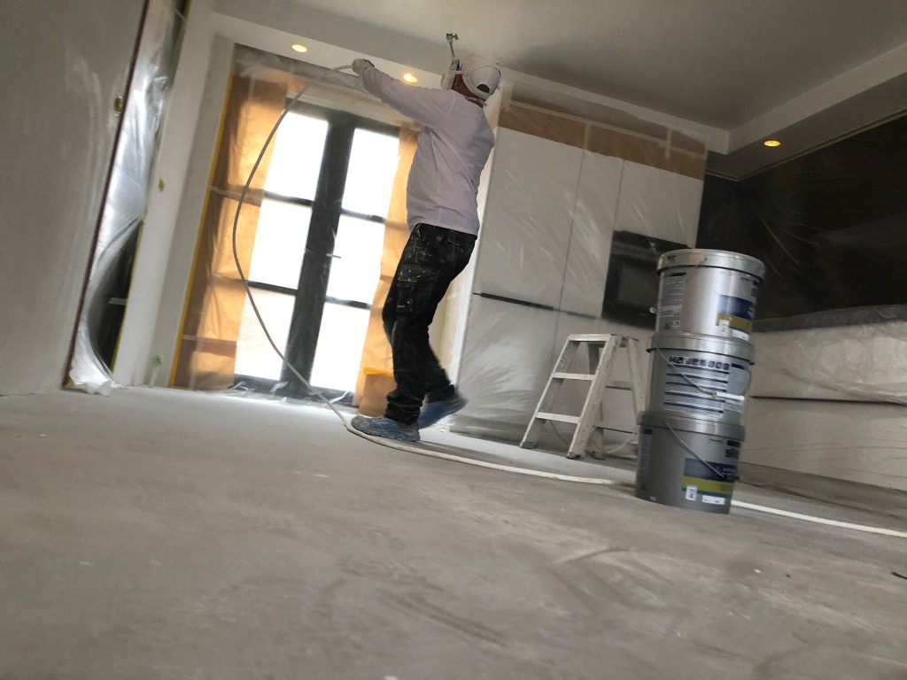 Woning tijdens een verbouwing